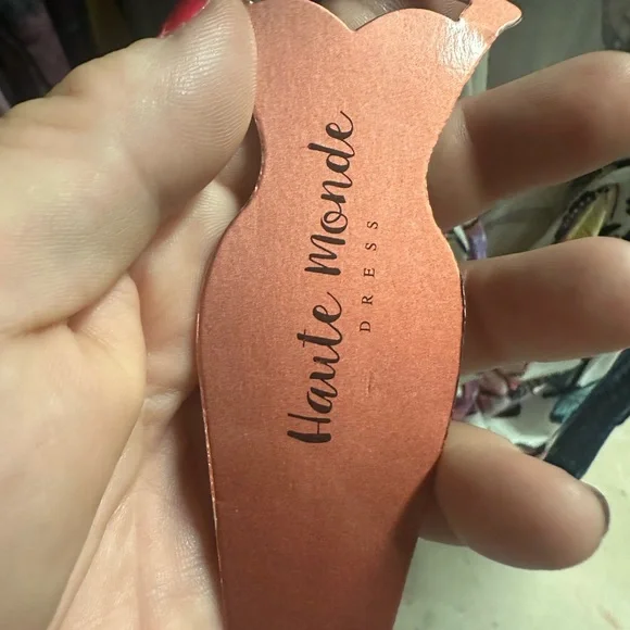 Haute Monde Multicolor Butterfly Kids Dress - Picture 3 of 4